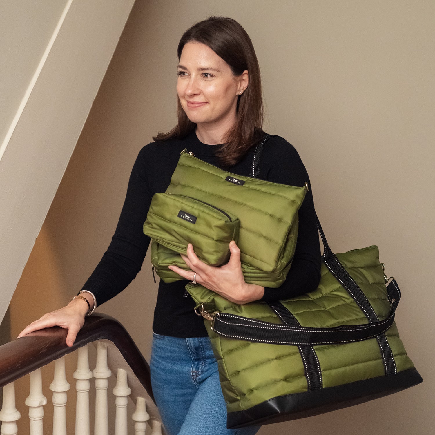 Quilted Toiletry Bag Medium
