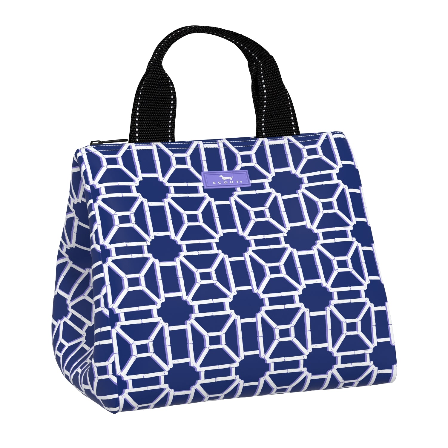 Lululemon Small Reusable Shopping Tote Lunch Bag ❤️ Gray White