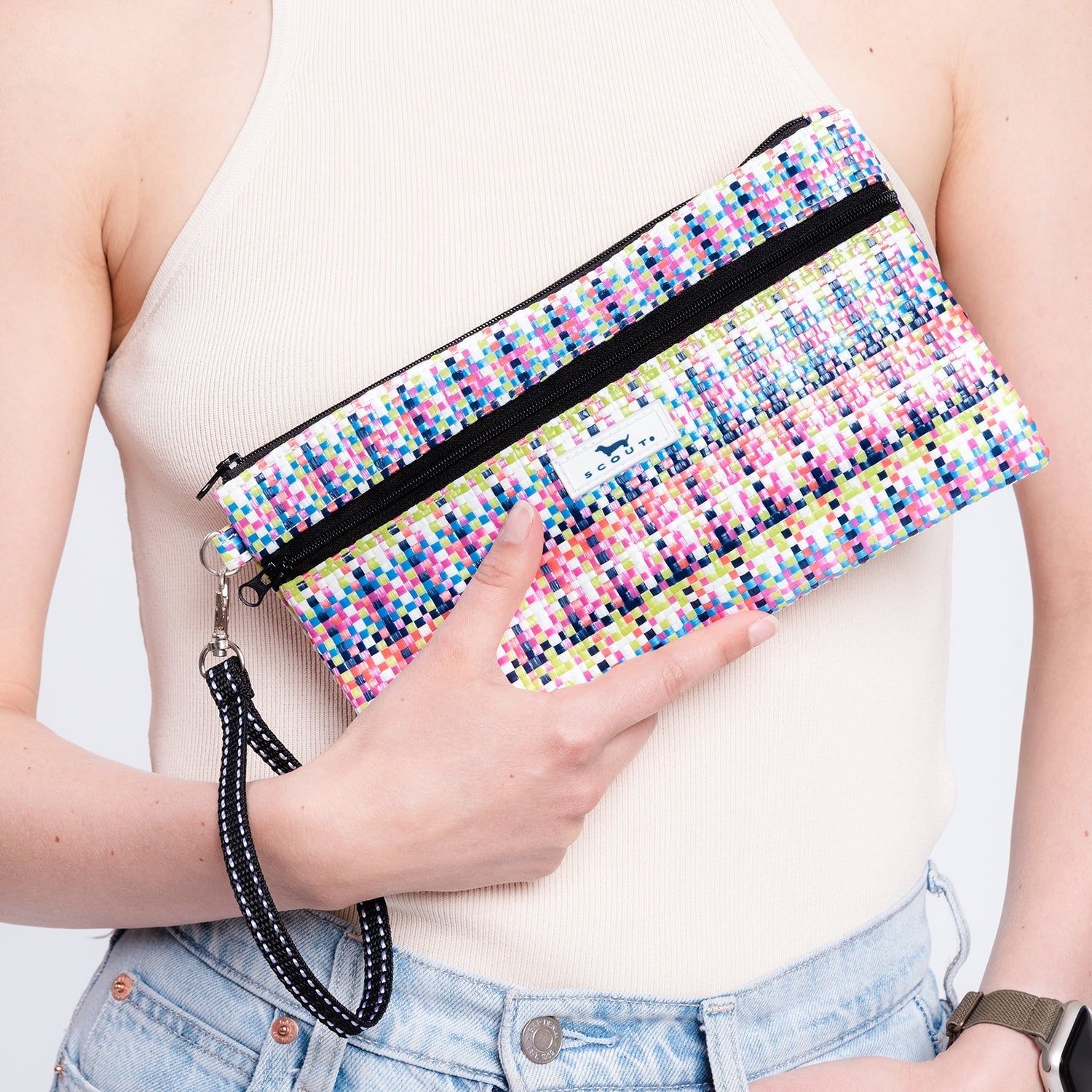 On Holiday Wristlet