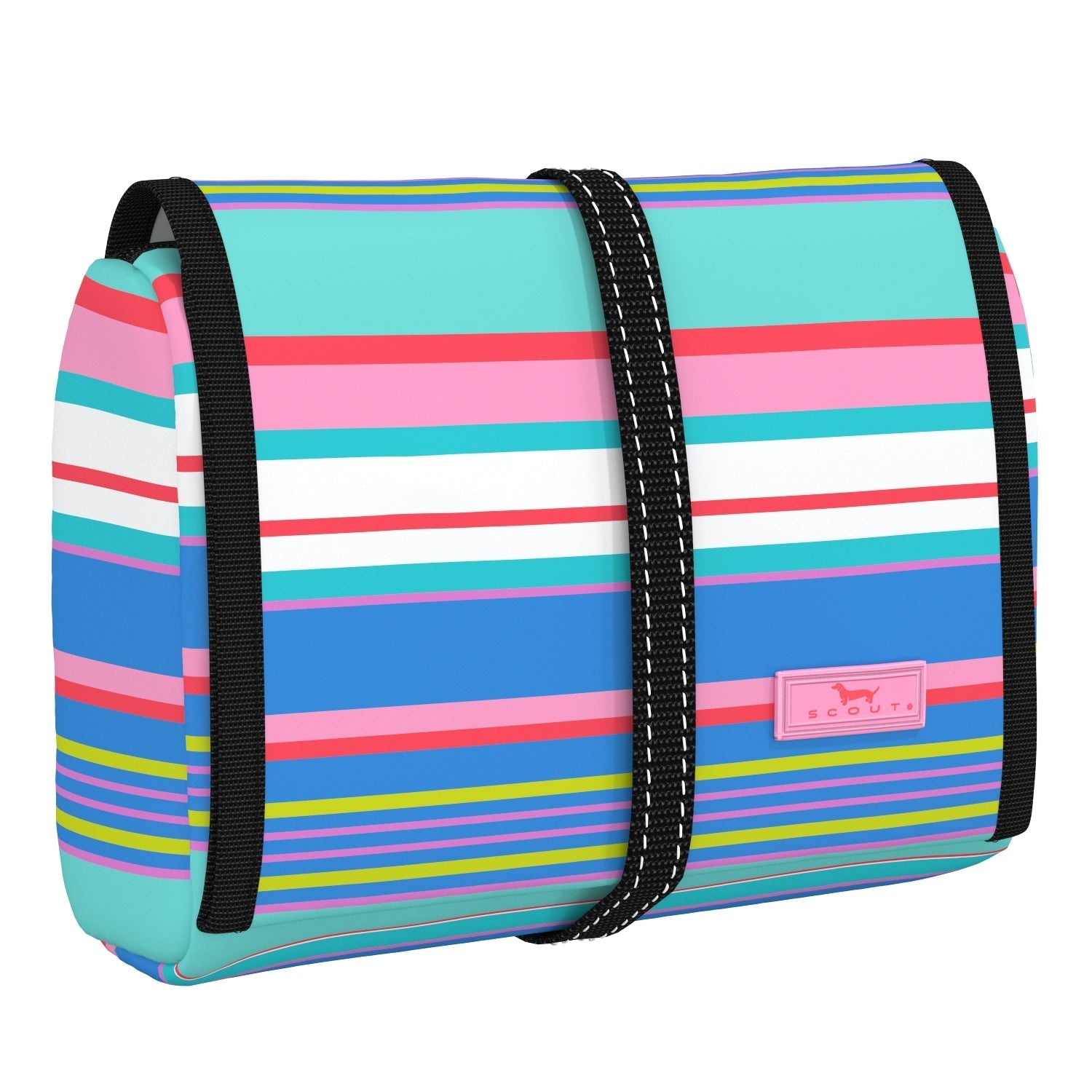 Beauty Burrito Hanging Toiletry Bag - Summer Friyay Pattern