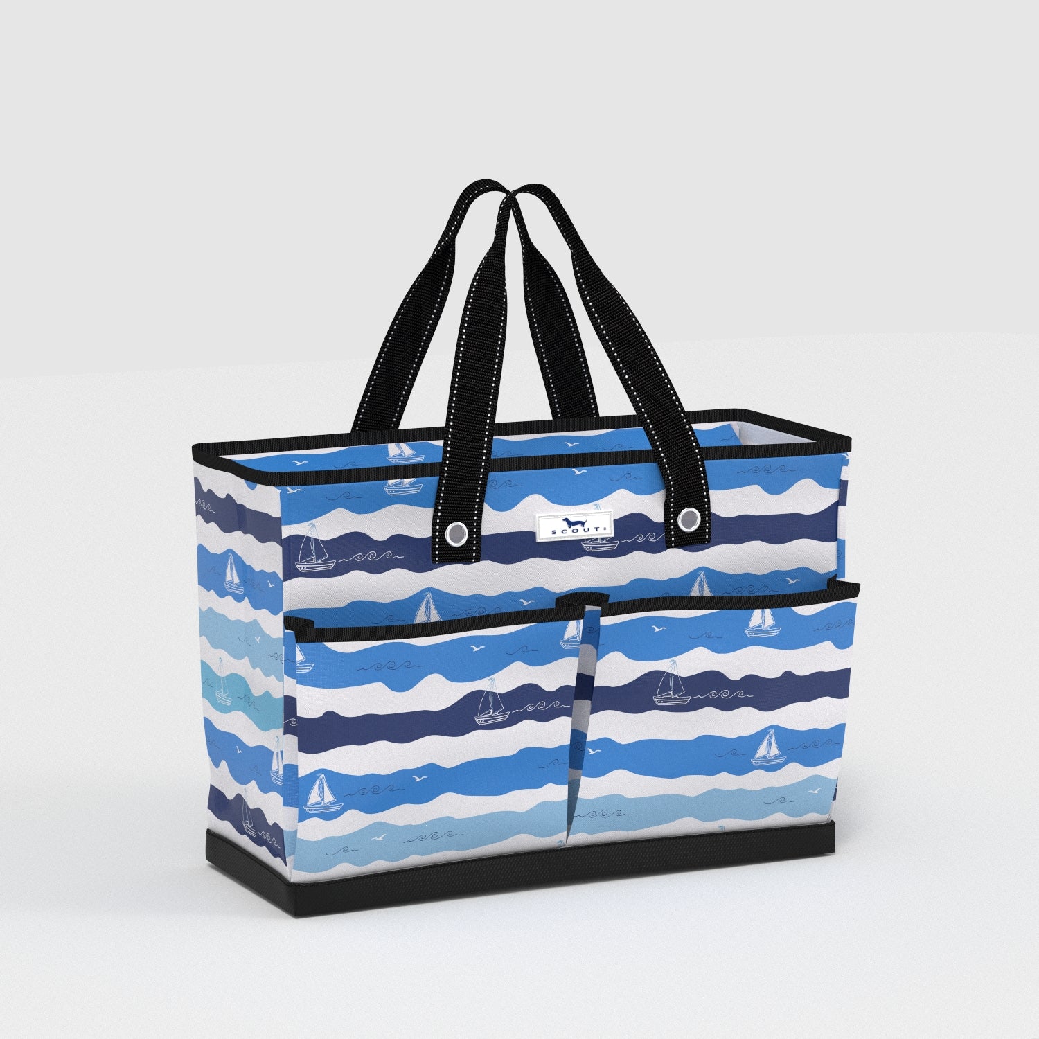 Ben Pocket Tote - Catch My Drift Pattern | SCOUT Bags