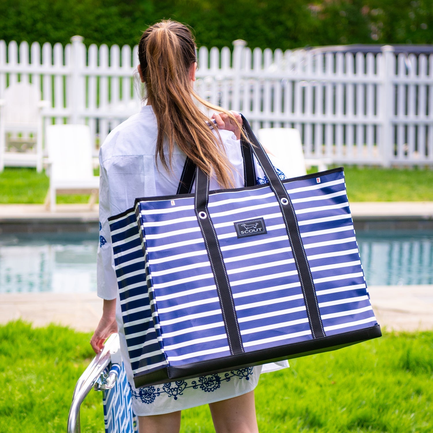 4 Boys Zip Tote XX-Large - Catch of the Day Pattern | SCOUT Bags