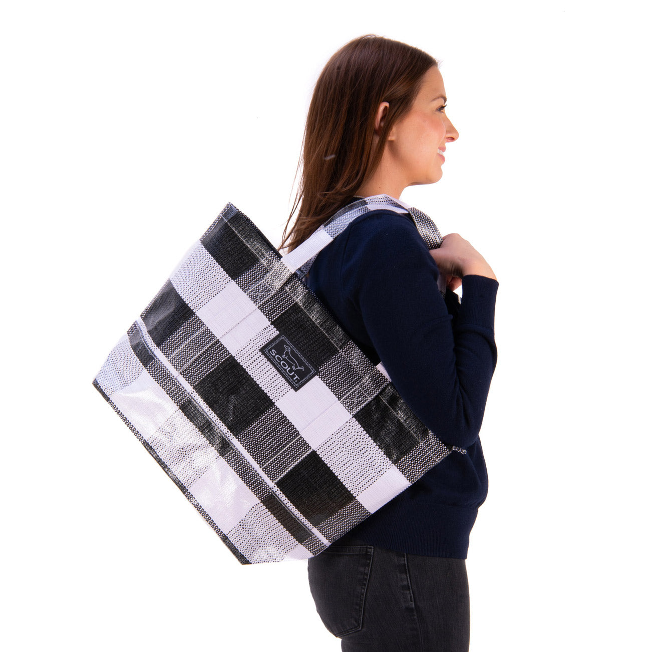 Going gingham large utility tote hot sale