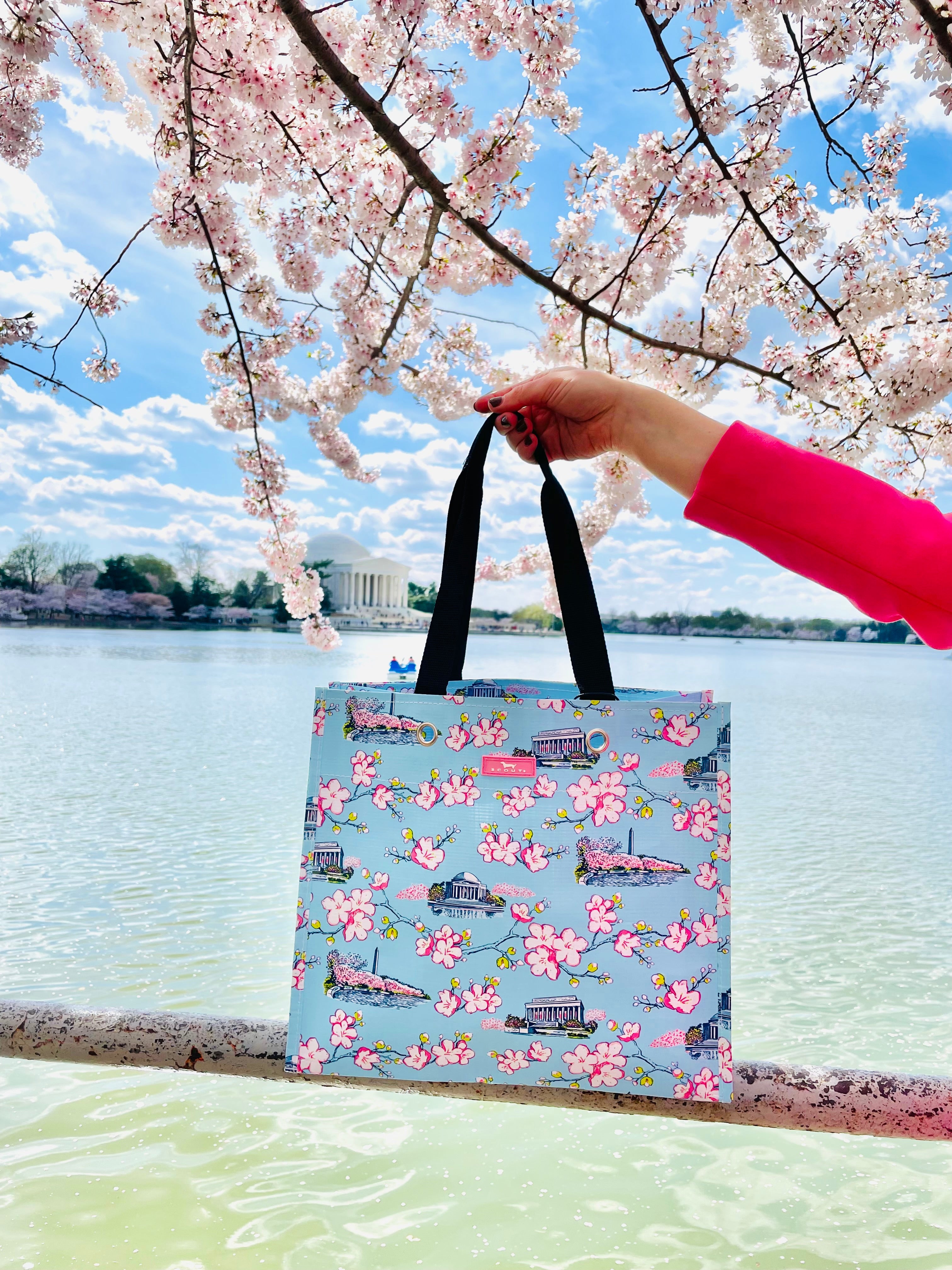 Almond Blossom Recycled Bag | Vincent Van Gogh Tote Bags | LOQI - LOQI LLC