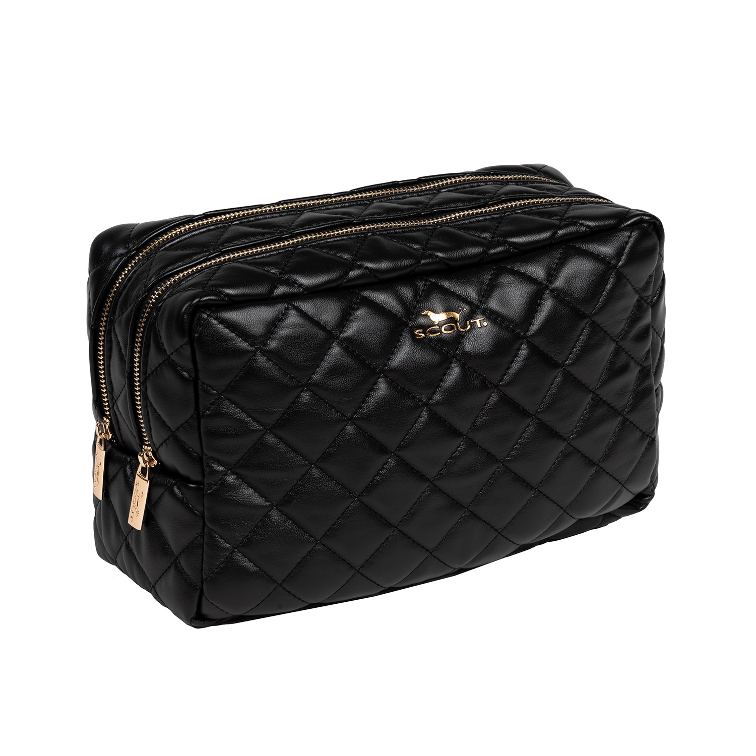 Scout Bags: Customizable Black Quilted Collection