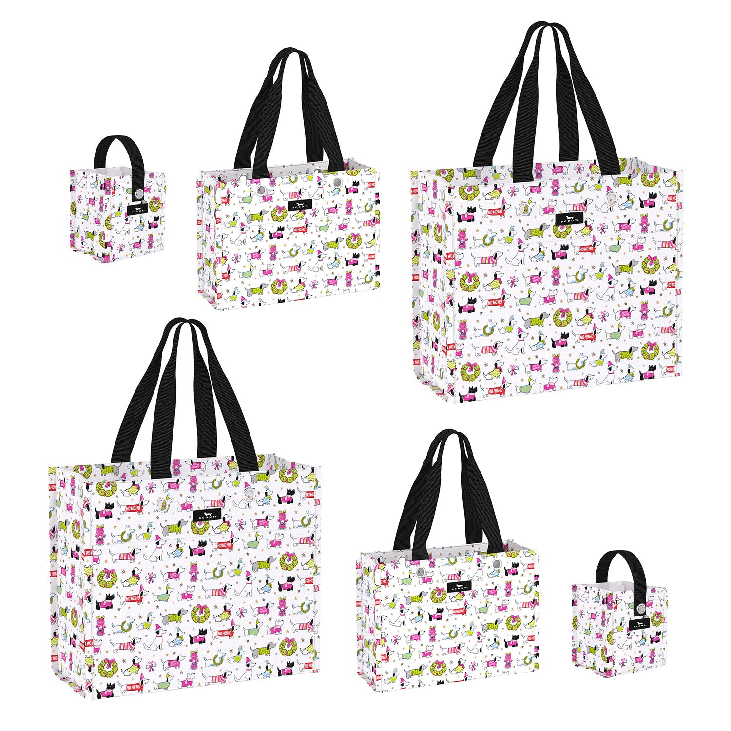 Mixed Gift Bag Set (Set of 6)