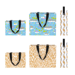 Mixed Gift Bag Set (Set of 6)