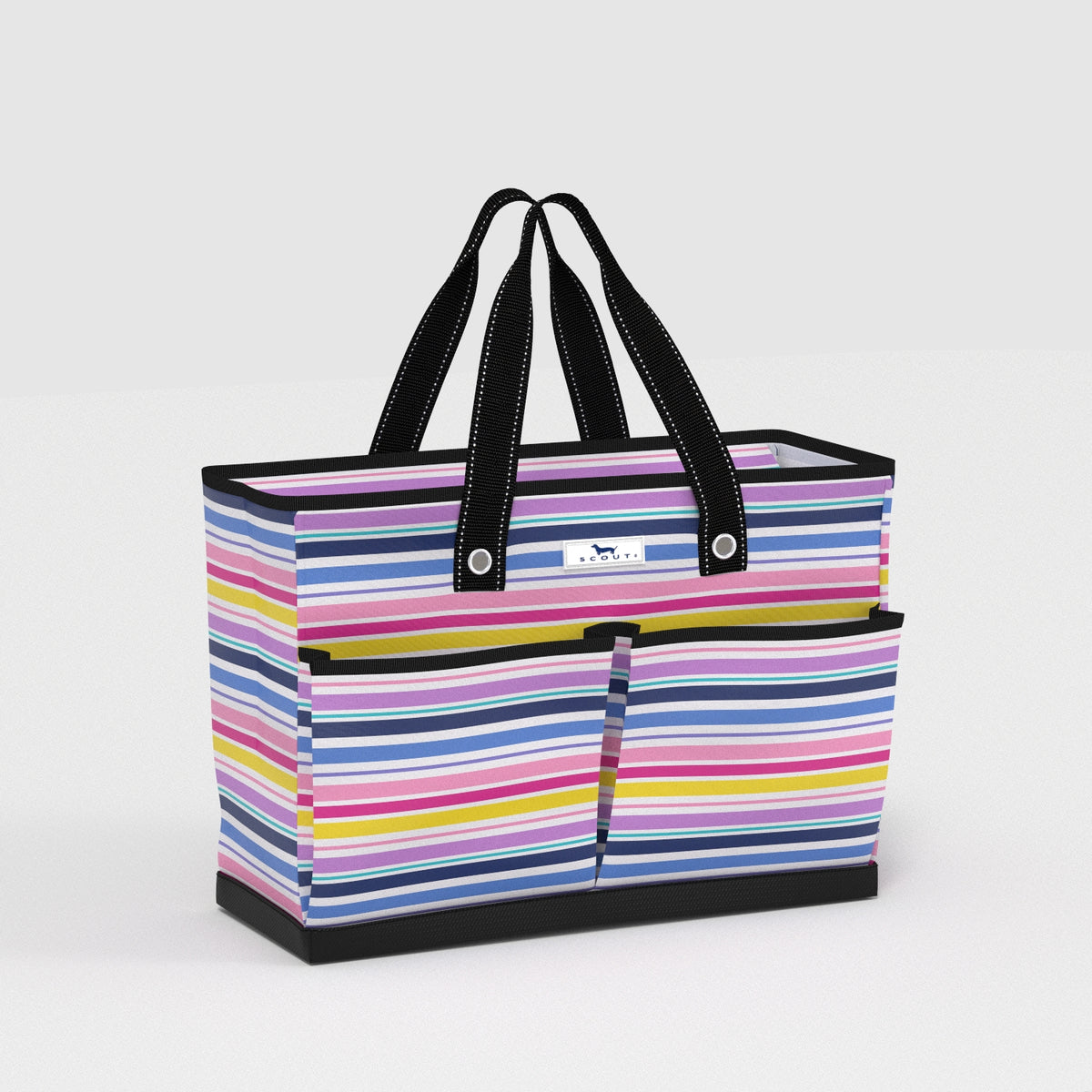 The BJ Bag Pocket Tote - Pink - Stripe A Pose | SCOUT Bags