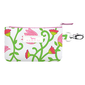 card sleeve lanyard IDKase Card Holder - Late Bloomer Pattern