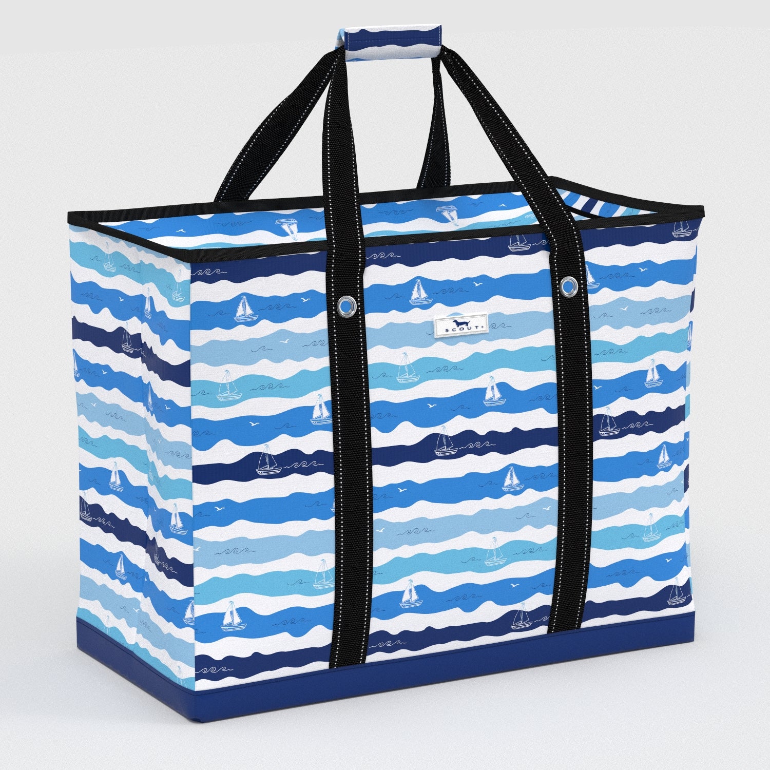 4 Boys Zip Tote XX-Large - Catch My Drift Pattern | SCOUT Bags