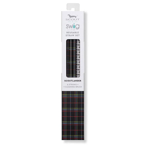 SCOUT + Swig Life Reusable Straw Set