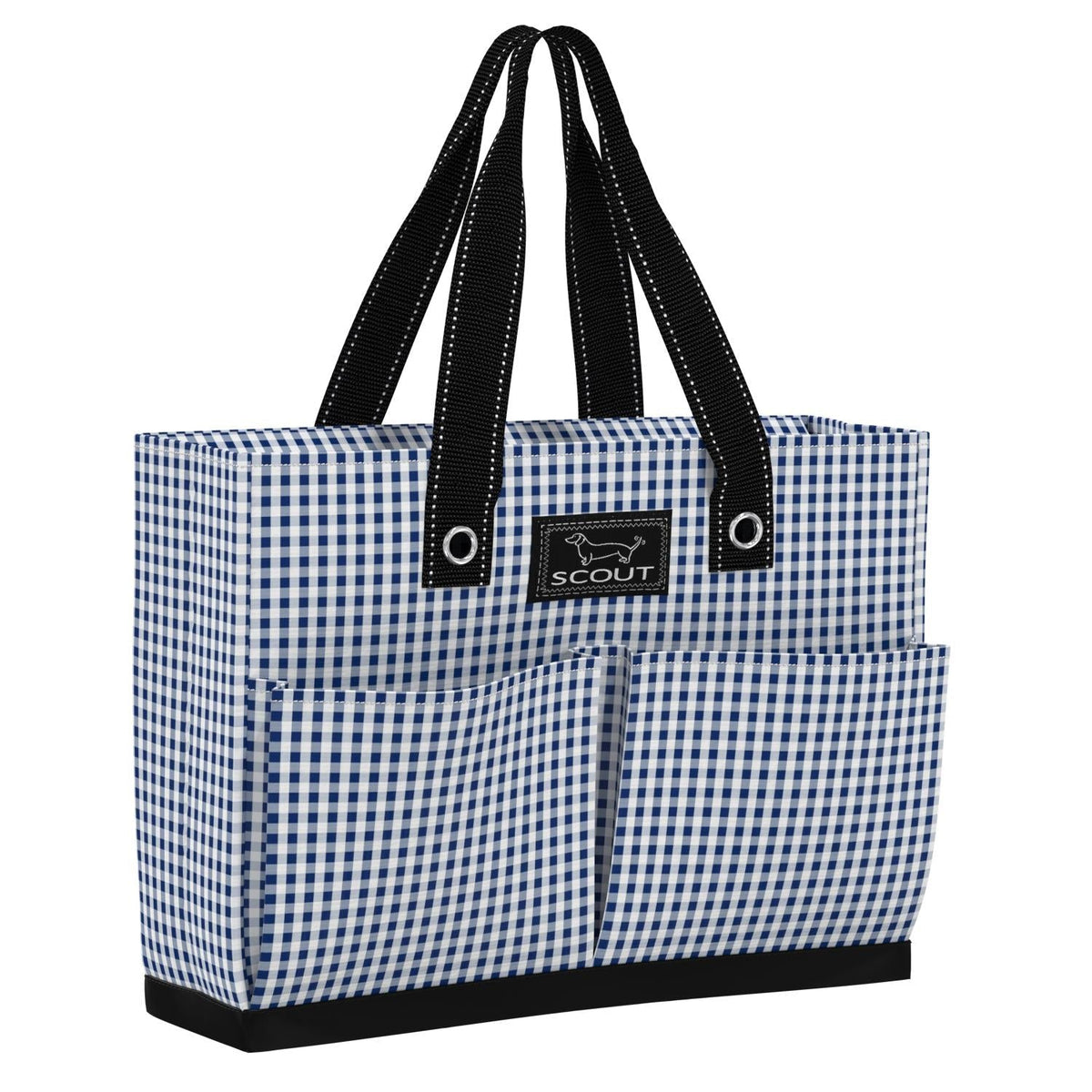 ★TOUT Y EST★ QUILTING POCKET BAGblack 20WT_1D_41 Boxy Tote Class - YouTube