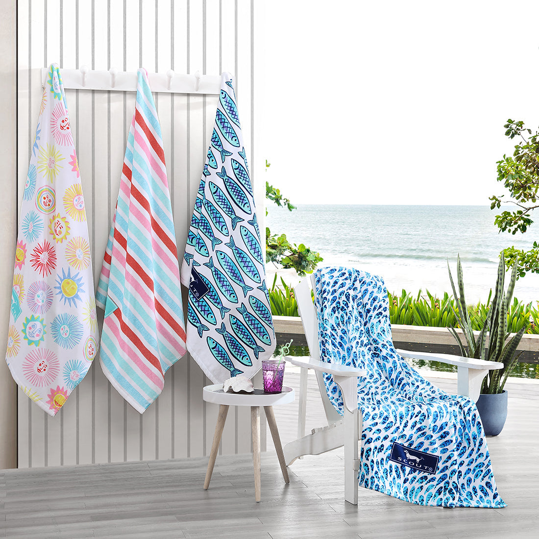 Scout Bags: Stylish Beach Towels for Organizers
