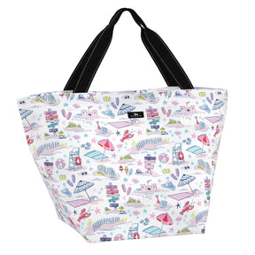 iconic compact weekender travel bag totes Weekender Travel Bag - Line and Dandy Pattern